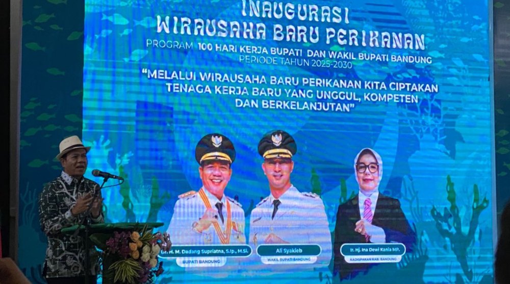 Dukung Ekonomi Lokal, Pemkab Bandung Luncurkan Program Inkubasi Wirausaha Baru Perikanan