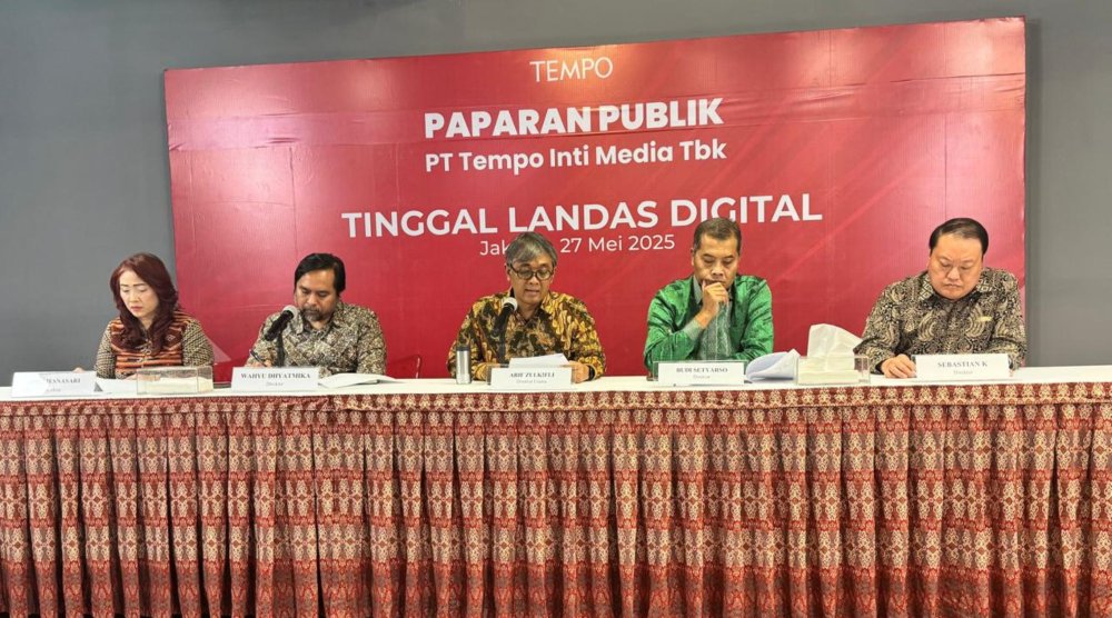Sirkulasi Digital dan Cetak Tumbuh: Laba Tempo Naik 44 Persen