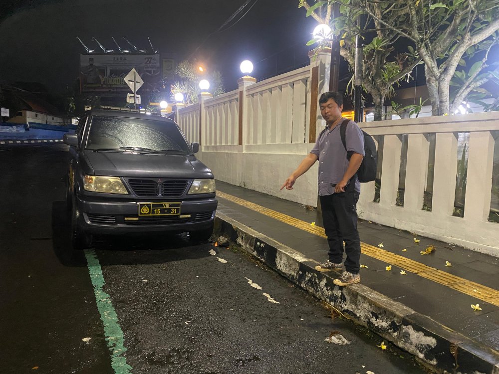 Diparkir di Depan Polres Sukabumi Kota, Motor Milik Jurnalis Hilang