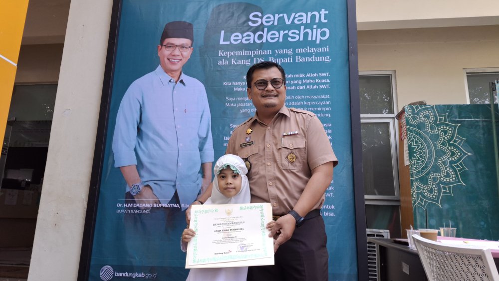 Lebih dari 20 Sekolah Meriahkan Hari Kunjung Perpustakaan Kabupaten Bandung
