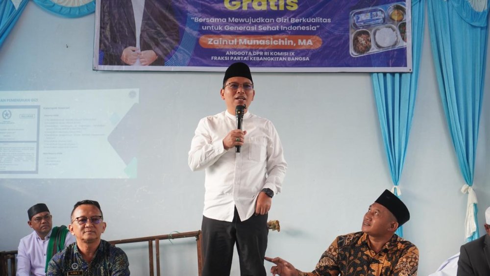 Sosialisasi di Sukabumi, Zainul Ajak Masyarakat Kolaborasi Sukseskan MBG