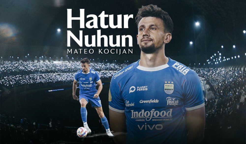 Satu Musim Berkesan: Mateo Kocijan Tinggalkan Jejak Emas di Persib Bandung