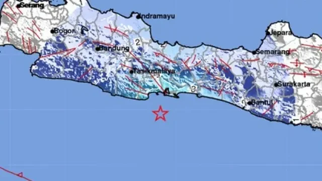 Gempa Magnitudo 5,0 Guncang Pangandaran, BMKG: Tidak Berpotensi Tsunami