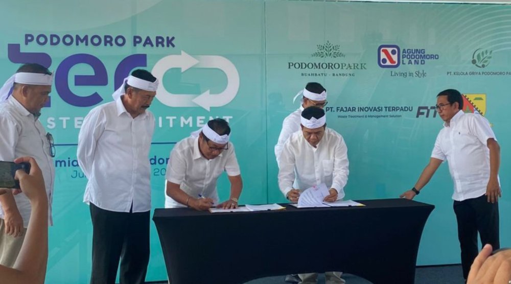 Bupati Bandung Resmikan TPMS Podomoro Lestari sebagai Langkah Pengelolaan Sampah Berkelanjutan