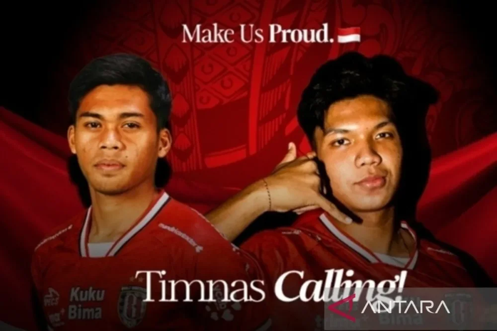 Dua Pemain Muda Bali United Terpilih Ikut TC Timnas U-23 Jelang Piala AFF