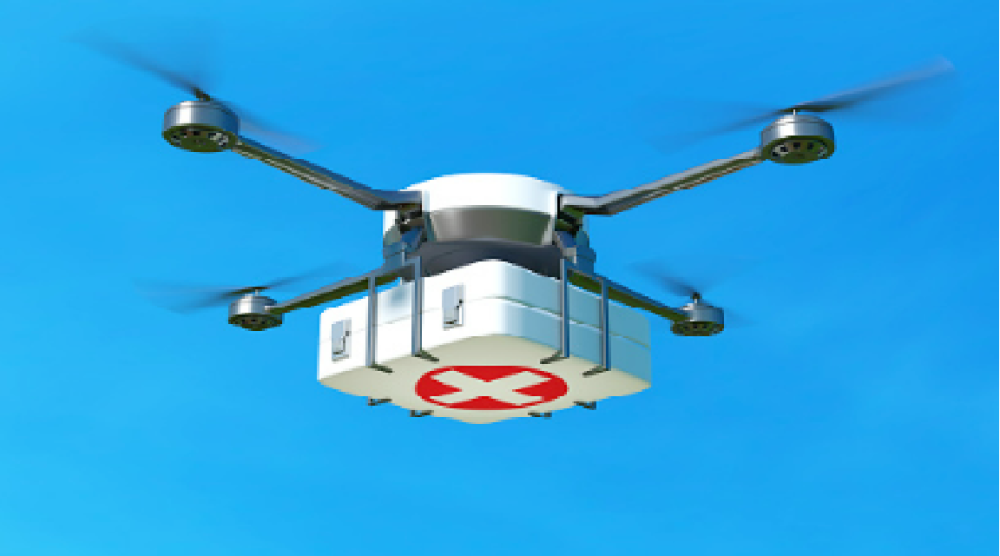 Drone Antar Obat-obatan untuk Jamaah Haji