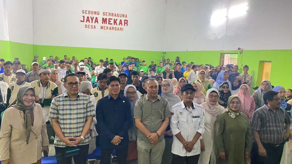 Asep Romy Dorong Pekerja Informal di Cimaung Terlindungi Jaminan Sosial BPJS Ketenagakerjaan