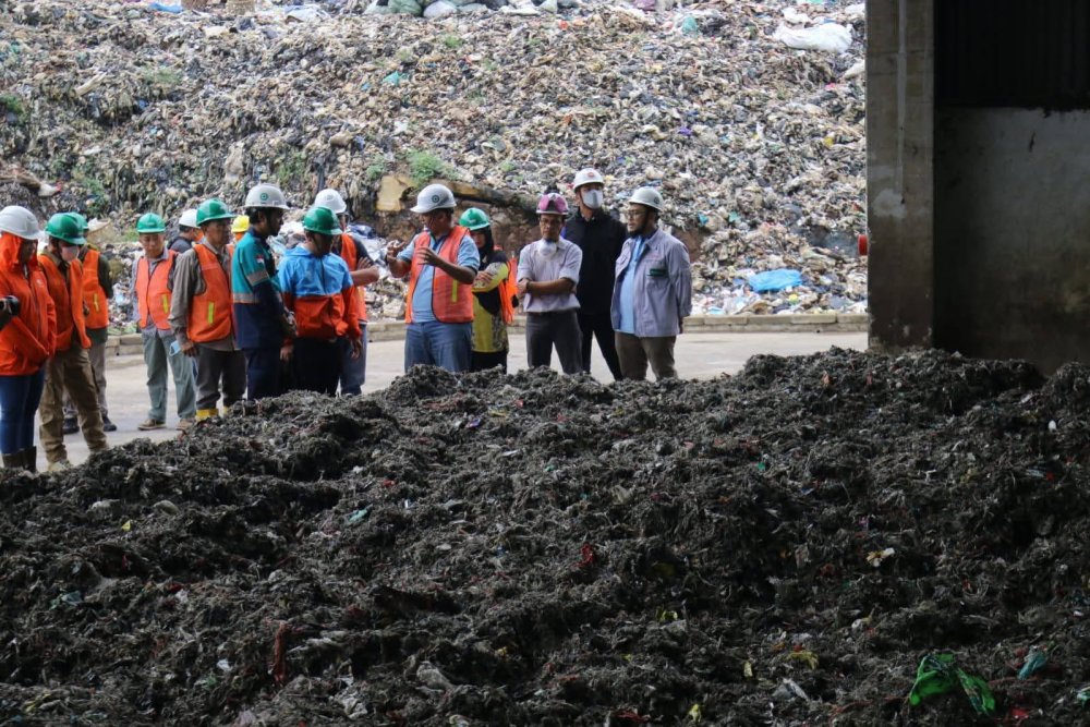 KLHK Tinjau Pengolahan Sampah RDF Cimenteng Sukabumi