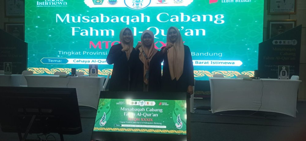 Torehan Bersejarah, Kabupaten Bandung Raih Medali Emas di Cabang Fahmil Qur’an Putri