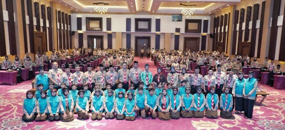 Bupati Bandung Pimpin Rakercab Pramuka 2025, Soroti Pentingnya Pengembangan SDM Unggul