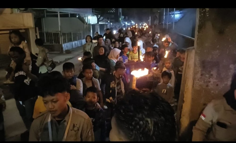 IMAMA An-Najah dan Warga Jongor, Sambut Bulan Muharam 1447 H: Mengaji di Masjid Hingga Pawai Obor Keliling