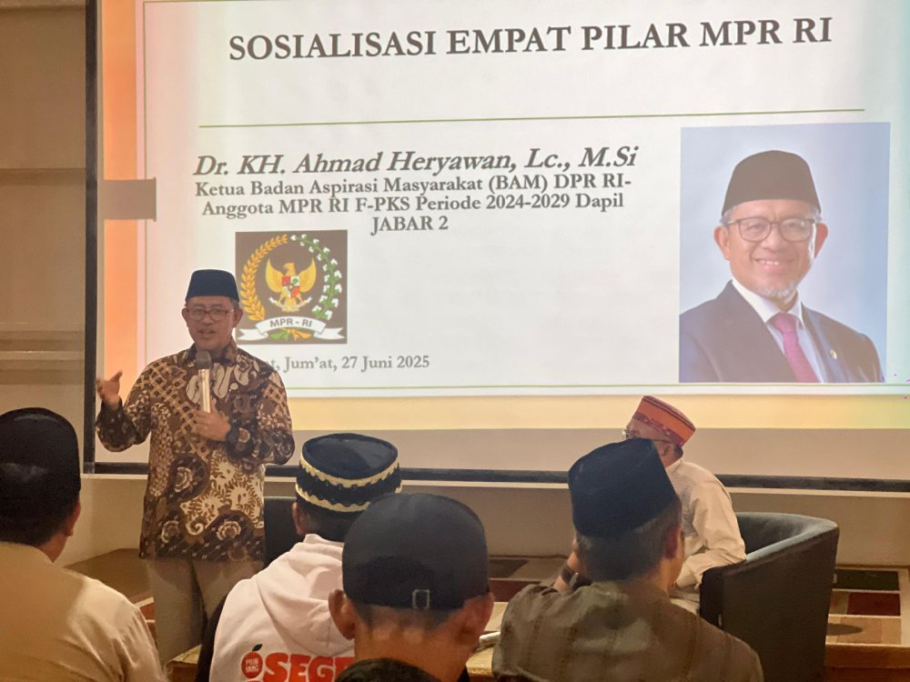 Aher: Sosialisasi Empat Pilar MPR RI sebagai Fondasi Penguatan Karakter Kebangsaan