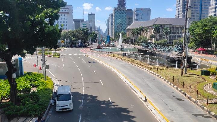 Ratusan Sopir Truk Demo di Kemenhub dan DPR, Polisi Lakukan Rekayasa Lalu Lintas