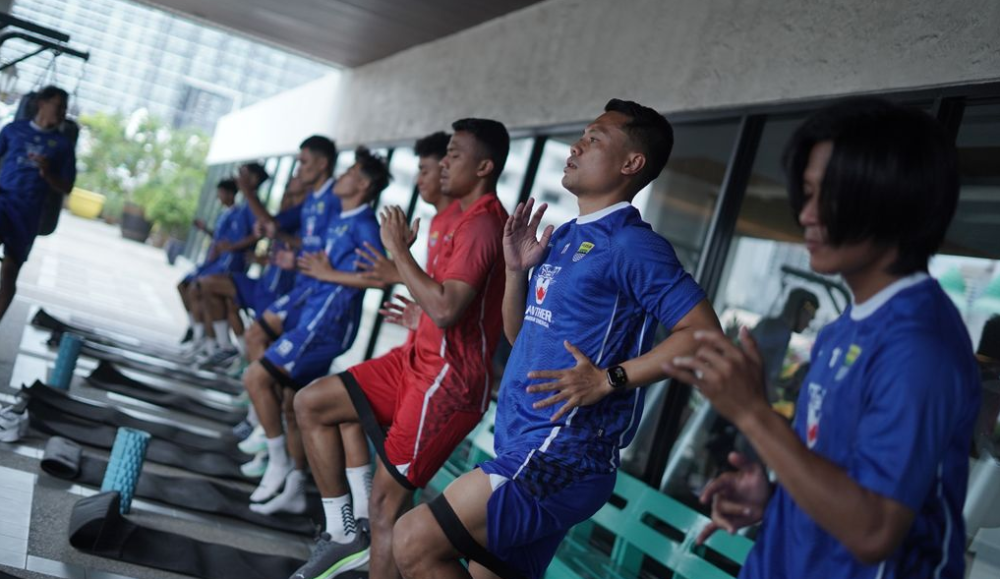 Hari Pertama TC di Thailand, Persib Jalani Dua Sesi Latihan Intens