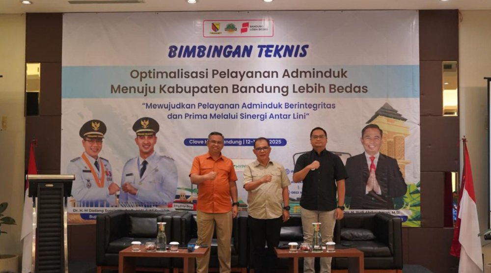 Tingkatkan Kualitas Pelayanan Publik, Pemkab Bandung Gelar Bimtek Adminduk