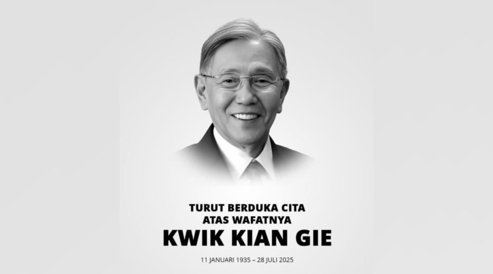 Prabowo Sampaikan Duka atas Wafatnya Kwik Kian Gie