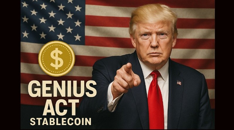 Trump Sahkan Genius Act, Stablecoin Dolar Resmi Diatur