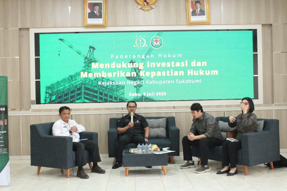 Kejari Dorong Iklim Investasi yang kondusif di Sukabumi