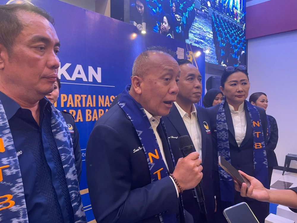 Resmi Pimpin Nasdem NTB, Saan Mustopa Sebut Mori Hanafi Punya Kemampuan dan Kapasitas