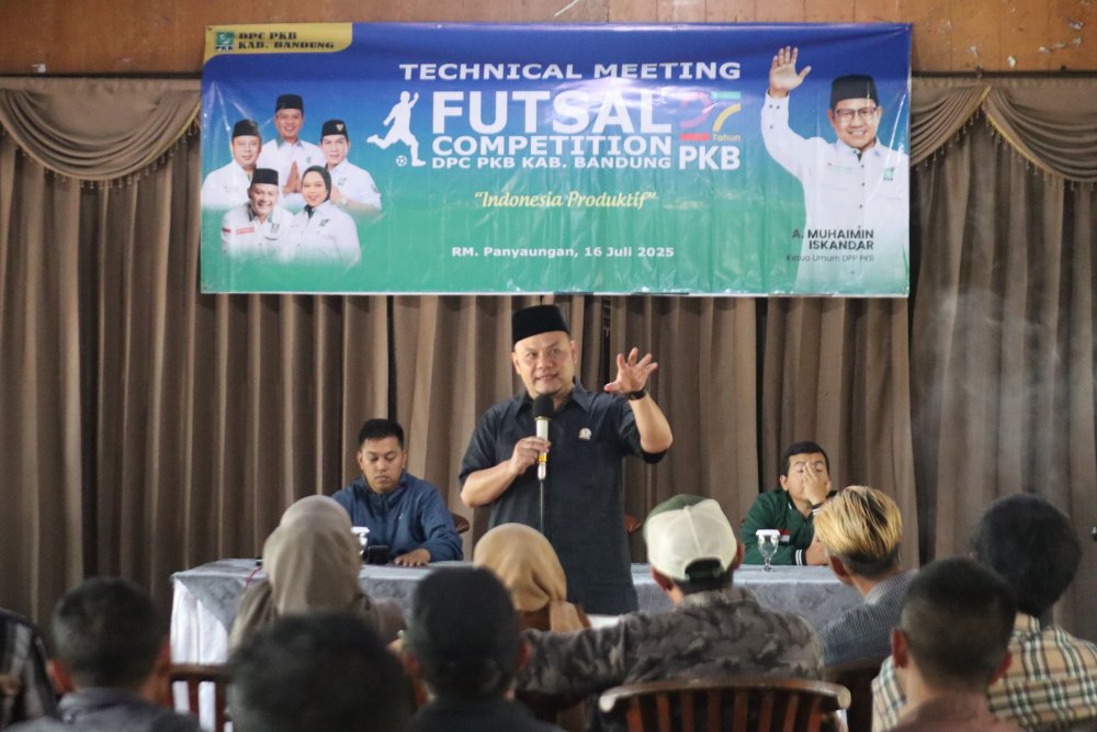 Futsal Competition Meriahkan Harlah PKB ke-27 di Kabupaten Bandung