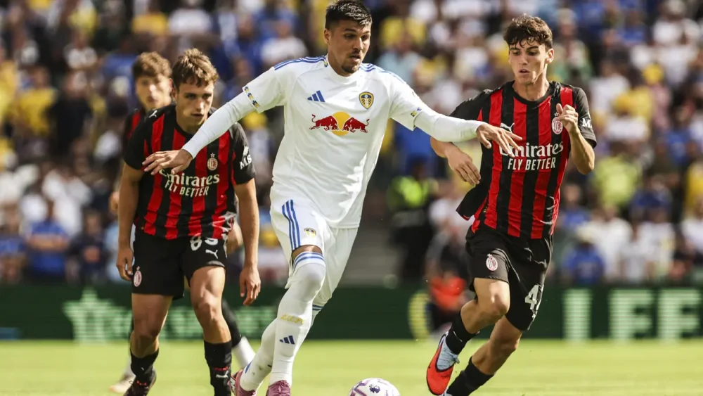 Leeds vs AC Milan Berakhir Imbang,