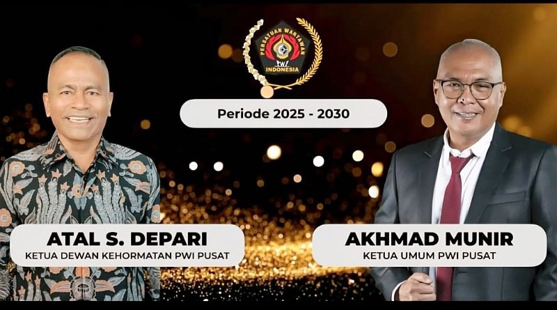 Akhmad Munir Pimpin PWI Pusat 2025–2030