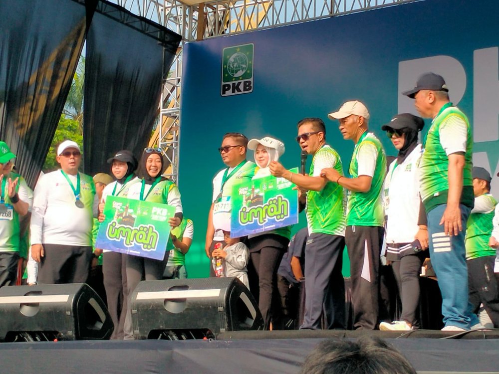 Renie Rahayu Fauzi: PKB Fun Run Puncak Harlah ke-27 Beri  Kebahagiaan kepada Masyarakat