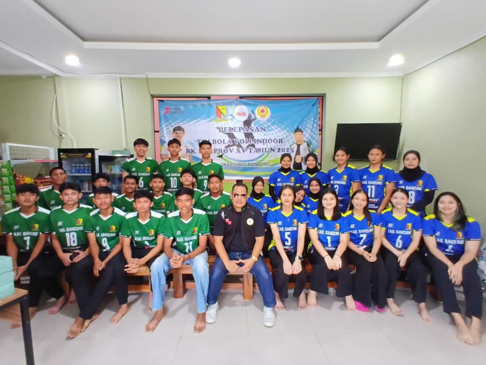 Tim Voli Putra-Putri Kabupaten Bandung Lolos ke PORPROV 2026