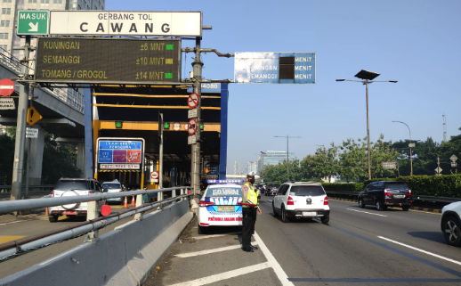 Jasamarga Tutup Sementara Sejumlah Gerbang Tol Dalam Kota Pagi Ini
