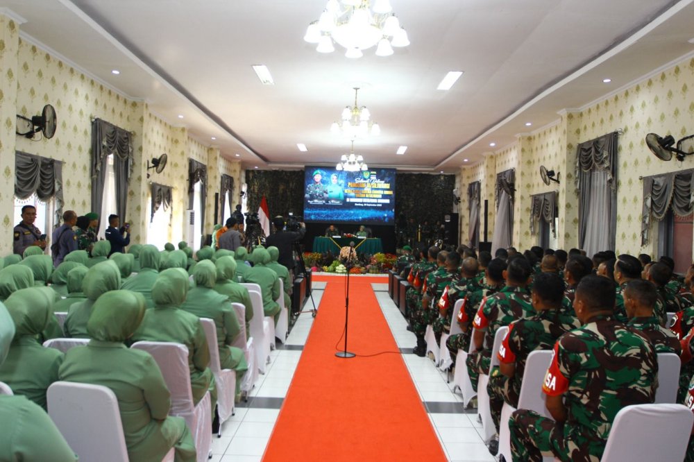 Kunjungan ke Kodim 0618/Kota Bandung, Pangdam Tekankan Moralitas Prajurit