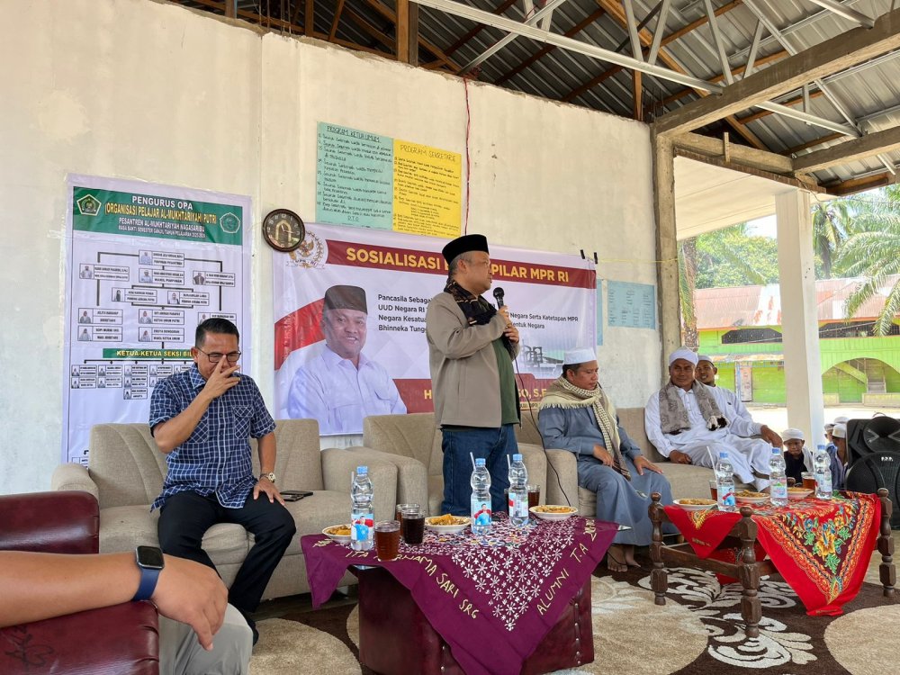 Sugiat Santoso Sebut Santri Punya Peran Penting Jaga 4 Pilar Kebangsaan