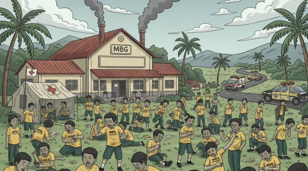 Korban Keracunan MBG di Bandung Barat Lebih 70 Siswa
