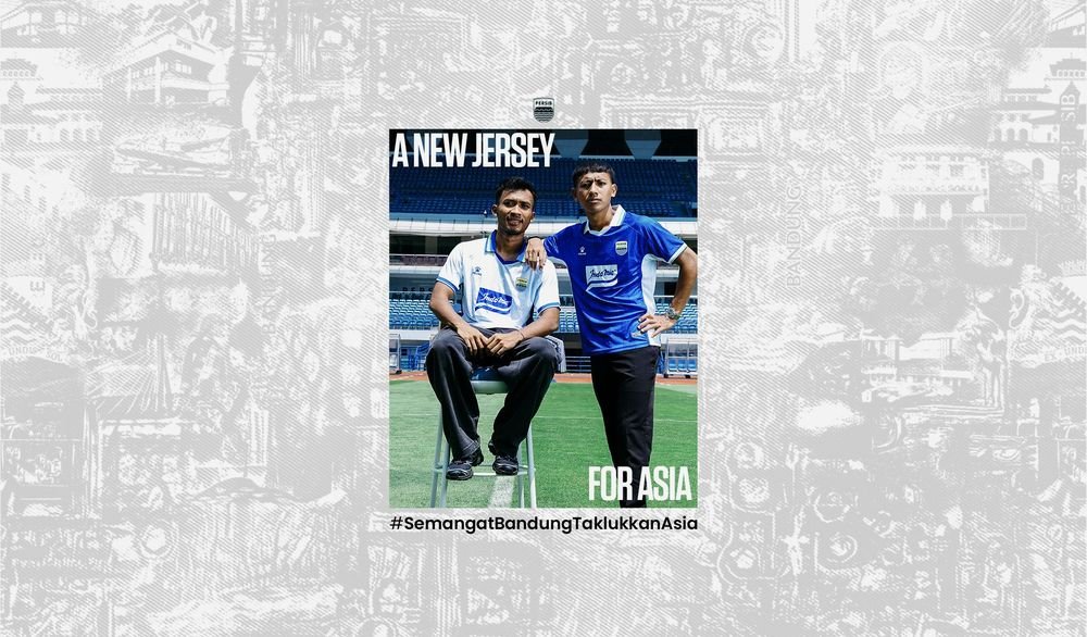 Persib Bandung Resmi Luncurkan Jersey Terbaru Hadapi ACL II 2025/2026