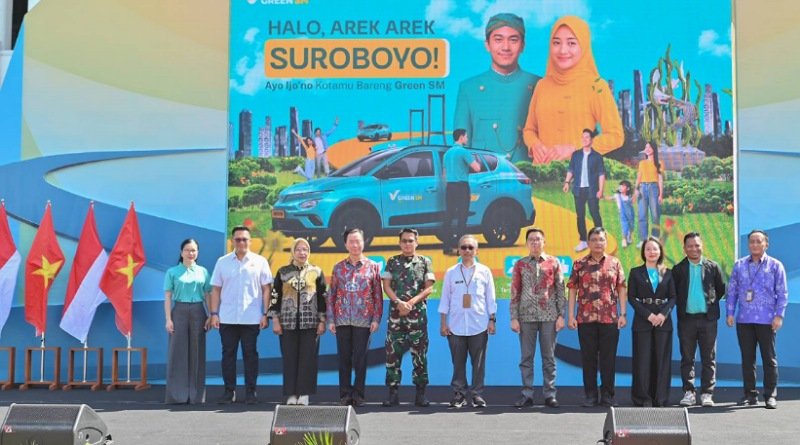Green SM Resmi Meluncur di Surabaya, Tawarkan Taksi Listrik Premium Ramah Lingkungan