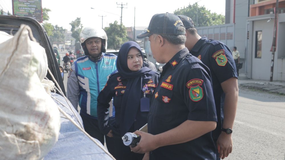 Genjot PAD, Bapenda Kab. Bandung Gelar Operasi Gabungan