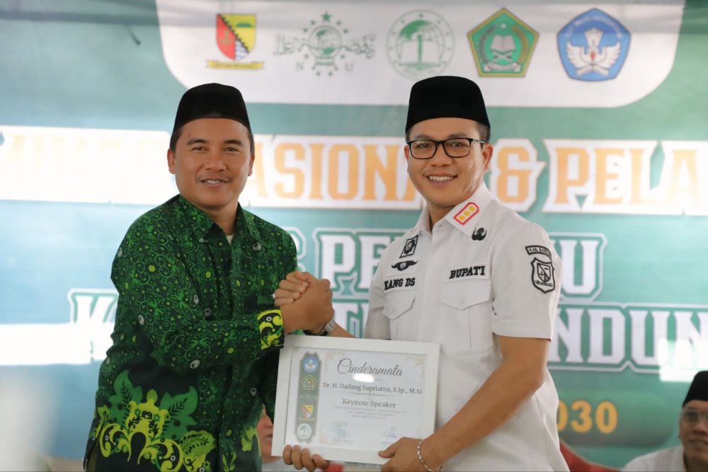 Bupati Bandung Dorong PERGUNU Perkuat Nilai Aswaja dan Kompetensi Guru