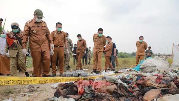 Pemkot Serang Tangani Limbah Medis yang Dibuang di Walantaka
