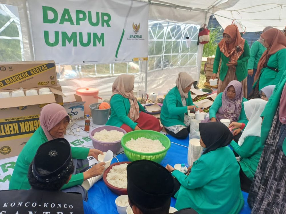 Musala Ambruk di Sidoarjo, Baznas Sediakan Layanan Medis dan Dapur Umum