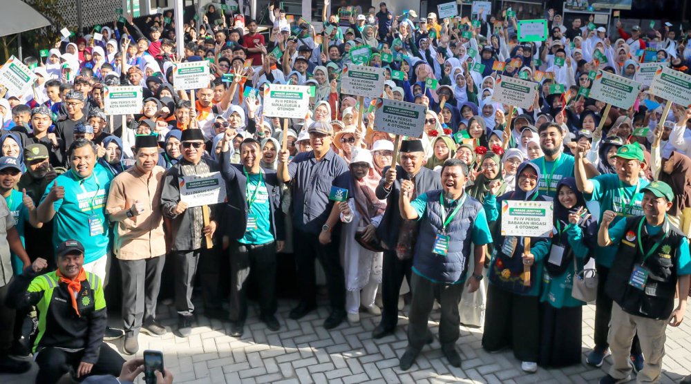 Ratusan Orang Ikuti Parade Jam’iyyah Persatuan Islam di Bojongloa Kaler
