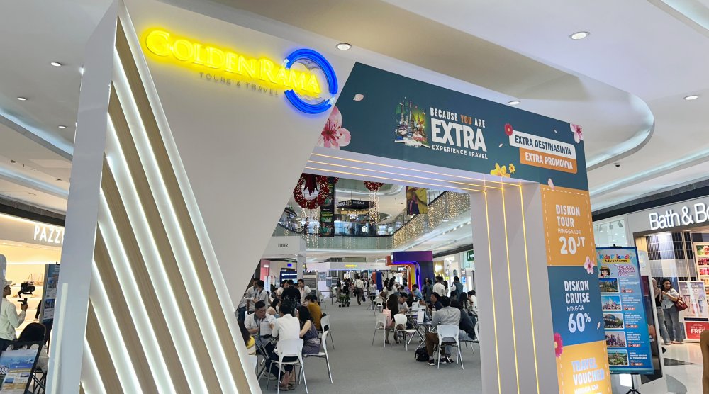 Golden Rama Gelar EXTRA – Experience Travel 2025 di Lima Kota Indonesia