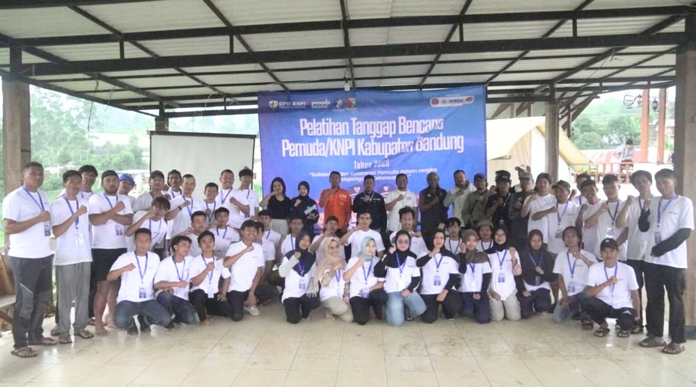 KNPI Kabupaten Bandung Kukuhkan PETAHANA di Pangalengan