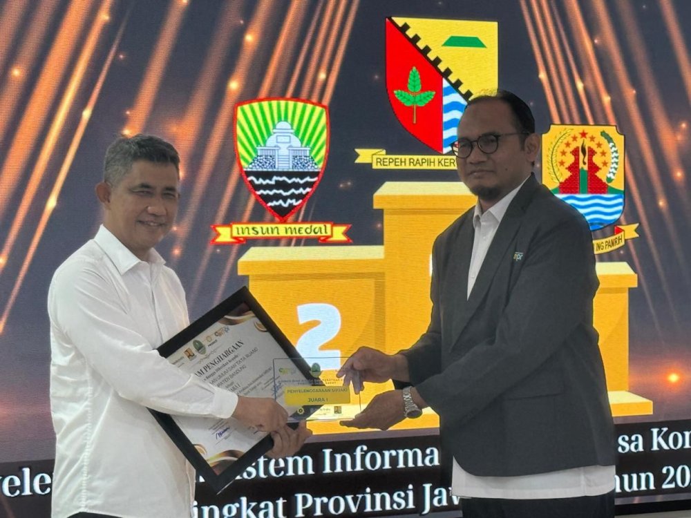 Sabet 3 Penghargaan, DPUTR Kabupaten Bandung Juara Umum Penyelenggaraan Jasa Konstruksi Tingkat Jabar