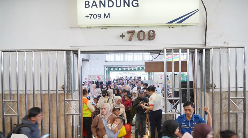 Libur Isra Mi’raj, KAI Daop 2 Bandung Layani 58 Ribu Penumpang, Okupansi Tembus 72 Persen