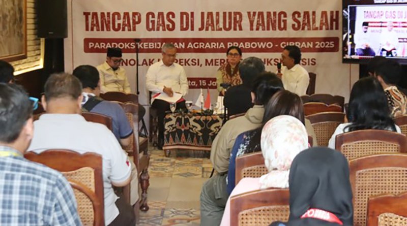 Ngebut di Jalan Buntu: Paradoks Kebijakan Agraria Prabowo–Gibran 2025