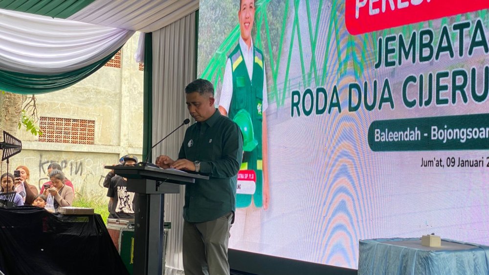 Zeis Zultaqawa: Jembatan Cijeruk Bukan Sekadar Penghubung, Tapi Ikon Kabupaten Bandung