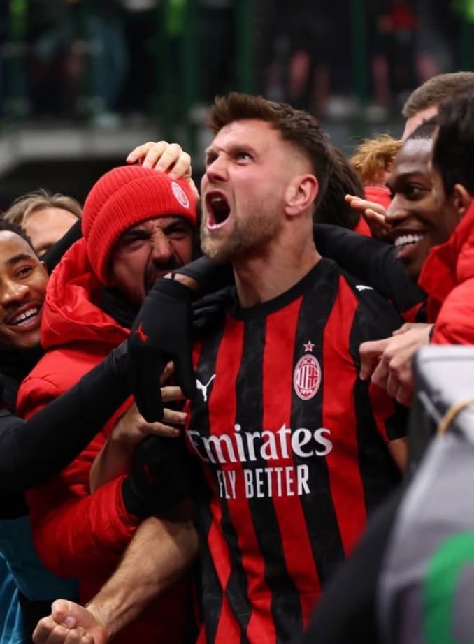 Ujian Kesabaran di San Siro: Gol Telat Fullkrug Jaga Asa AC Milan di Papan Atas