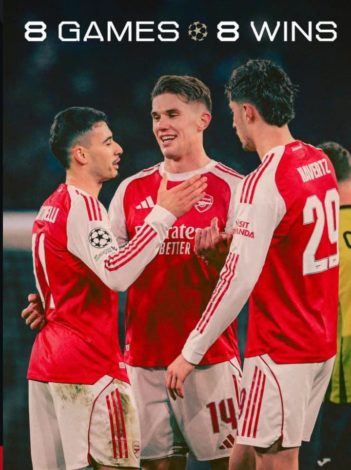 Arsenal Sapu Bersih, Raksasa Eropa Terlempar ke Jalur Play-off