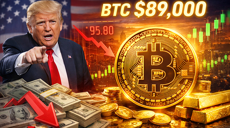 Bitcoin Tembus US$89.000 Usai Dolar AS Terpuruk karena Pernyataan Trump
