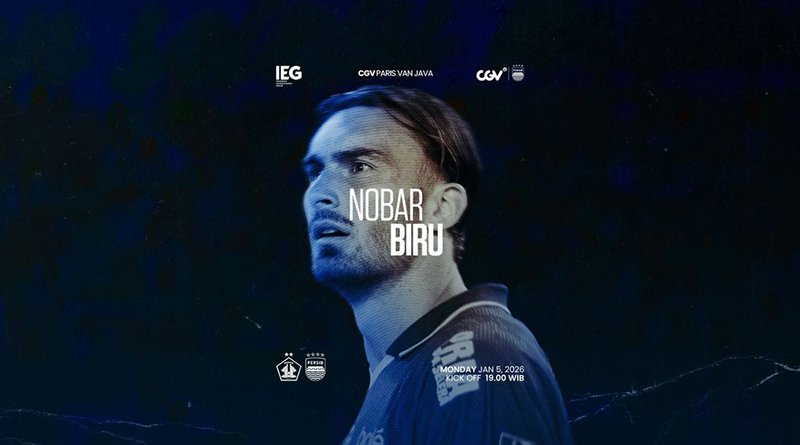 Nobar Biru Awali 2026, Dukung PERSIB Rebut Puncak