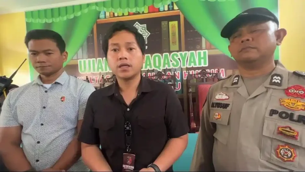 Serangan di Ruang Ujian: Mahasiswa UIN Suska Riau Ditahan, Polisi Dalami Dugaan Aksi Terencana